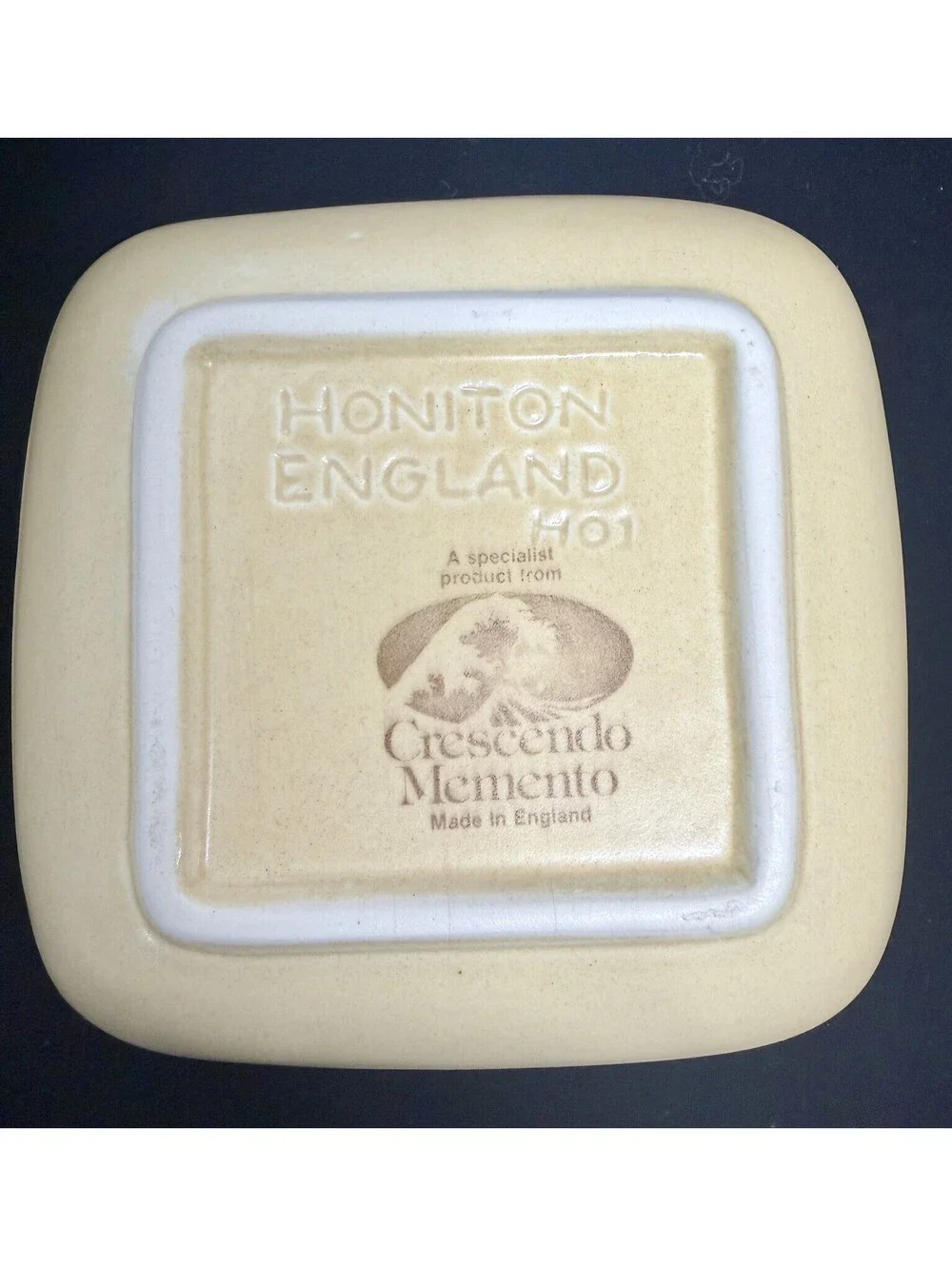Vintage Crescendo Memento Rottweiler trinket dish. Honiton England